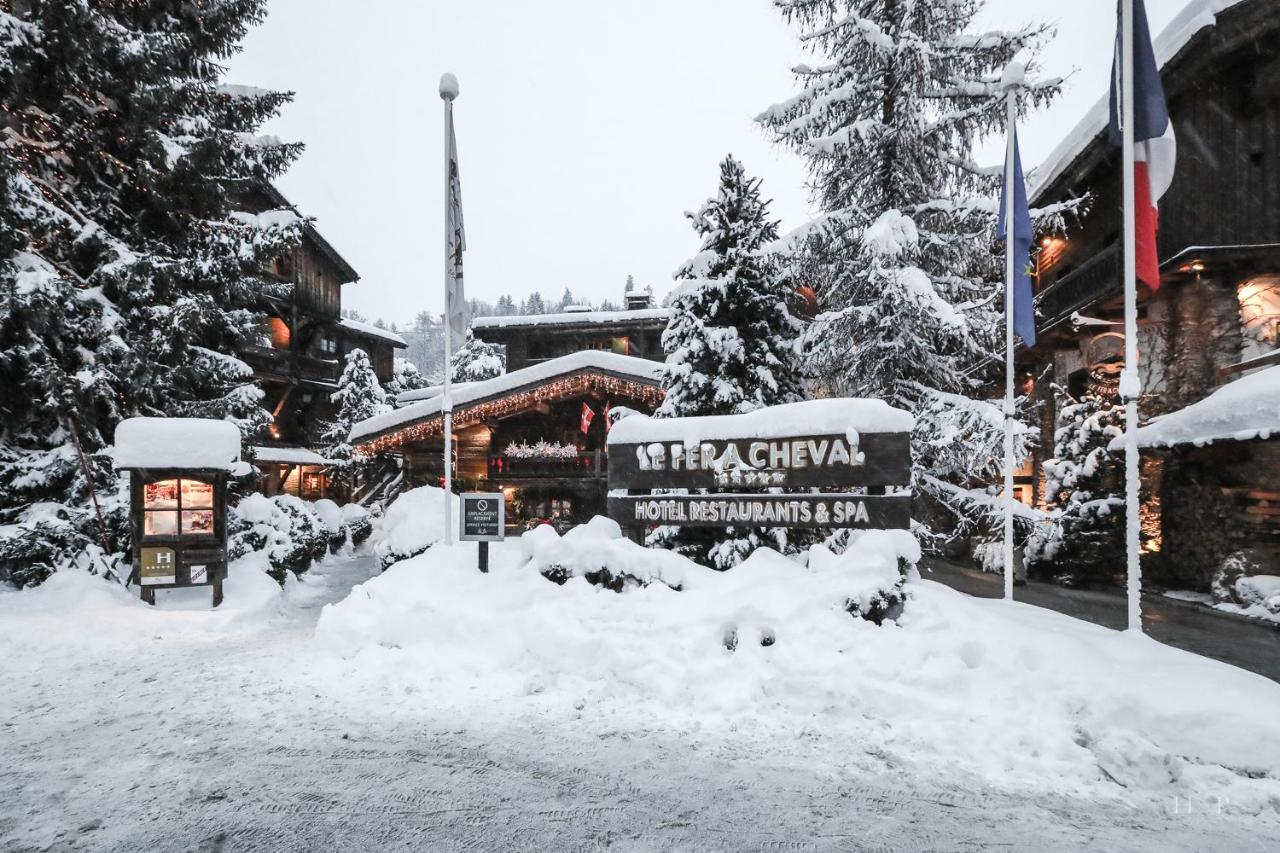 Hotel Fer A Cheval Megève Exterior foto