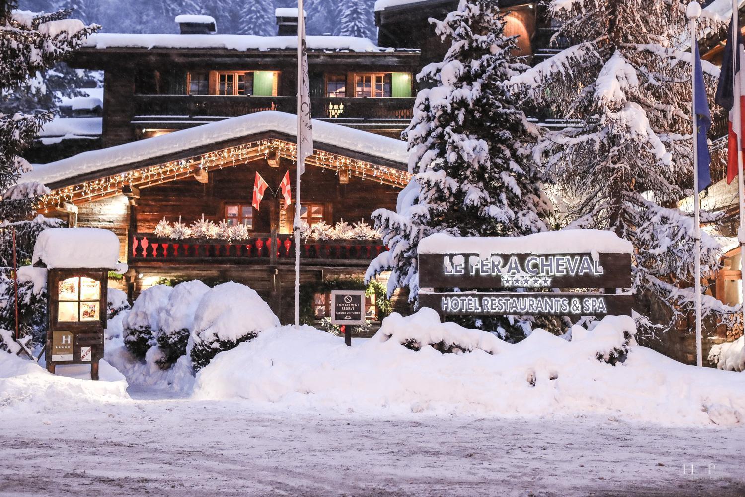 Hotel Fer A Cheval Megève Exterior foto