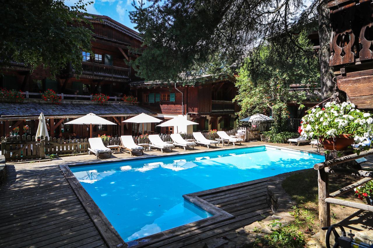 Hotel Fer A Cheval Megève Exterior foto